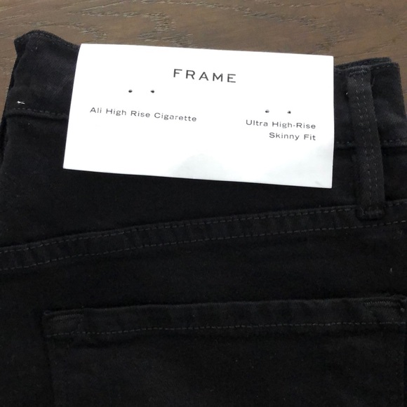 ❌SOLD❌ FRAME Ali High Rise Skinny Cigarette - Picture 8 of 10